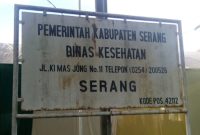 Gedung Dinas Kesehatan Kabupaten Serang