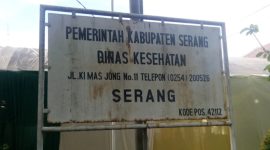 Gedung Dinas Kesehatan Kabupaten Serang