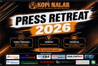 Press Retreat 2026 Kopi Nalar di Villa Mandalika, Anyer, saat peserta mendalami teknik dan etika jurnalisme investigasi, Minggu, 3 Mei 2026