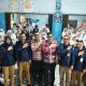 Siswa Madrasah Aliyah Nurul Huda Baros, Kabupaten Serang, antusias mengikuti kegiatan Sosialisasi dan Pendidikan Pemilih Berkelanjutan 2026 yang digelar KPU Kabupaten Serang bersama PDB, Selasa, 12 Mei 2026