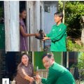 Kader GP Ansor dan Banser Banten saat melakukan proses penyembelihan dan distribusi hewan kurban kepada masyarakat dalam program Ansor Banten Berkurban 2026.