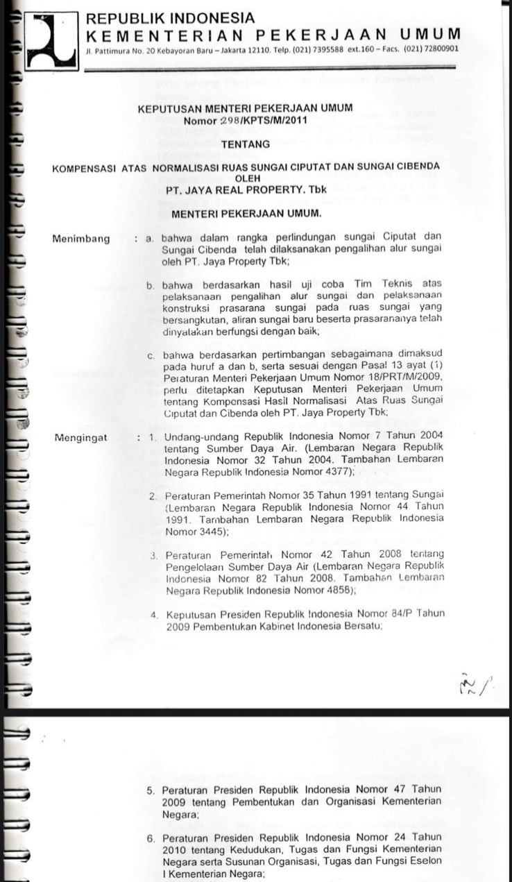 Kawasan Bintaro XChange Mall di Tangerang Selatan kembali menjadi sorotan setelah muncul polemik soal pengalihan alur Kali Ciputat dan status aset sungai pengganti.