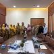 Kepala DLH Kota Tangerang Wawan Fauzi bersama jajaran Fakultas Teknik Universitas Mercu Buana saat menandatangani kerja sama pengembangan program lingkungan berkelanjutan di Kota Tangerang.