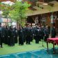 Kepala Dinas Pendidikan Kota Tangerang bersama pejabat fungsional yang baru dikukuhkan dalam prosesi pelantikan di Patio Pusat Pemerintahan Kota Tangerang.
