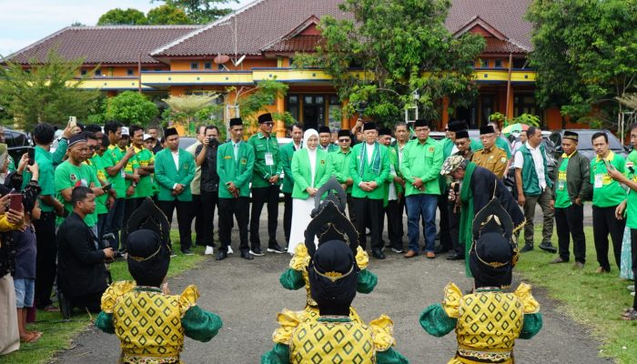 Ketua Umum PPP Muhamad Mardiono menghadiri pembukaan Muscab DPC PPP se-Banten di Kota Serang, Senin (25/5/2026), sekaligus menyerukan soliditas kader menghadapi Pemilu 2029.