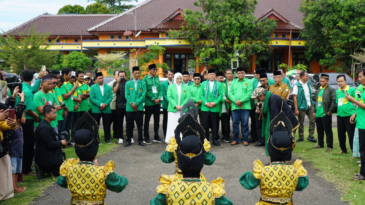 Ketua Umum PPP Muhamad Mardiono menghadiri pembukaan Muscab DPC PPP se-Banten di Kota Serang, Senin (25/5/2026), sekaligus menyerukan soliditas kader menghadapi Pemilu 2029.