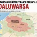 Master plan pesisir di kawasan tambak Kecamatan Pontang dan Tirtayasa, Kabupaten Serang, yang masuk dalam rencana pengembangan kawasan industri berskala besar.