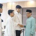 Muhamad Sahid dan Fajar Nugraha resmi dilantik sebagai Presiden dan Wakil Presiden Mahasiswa DEMA UIN SMH Banten periode 2026 di Aula Serbaguna Gedung Rektorat UIN SMH Banten, Kamis, 7 Mei 2026.