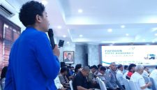 Ketua Pengurus Cabang (PC) Pergerakan Mahasiswa Islam Indonesia (PMII) Kabupaten Serang, Refaldi Hendrika Bayu Putra