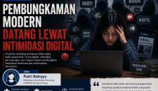Pembungkaman Modern Datang Lewat Intimidasi Digital, opini ini ditulis oleh Putri Rahayu - Mahasiswi Universitas Pamulang (UNPAM) Kampus Serang