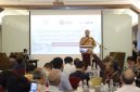 Suasana kawasan gedung bertingkat di Kota Tangerang Selatan. Pemkot Tangsel resmi meluncurkan pedoman teknis bangunan hemat energi untuk mendukung target nol emisi nasional