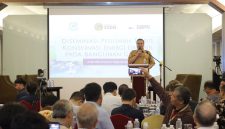 Suasana kawasan gedung bertingkat di Kota Tangerang Selatan. Pemkot Tangsel resmi meluncurkan pedoman teknis bangunan hemat energi untuk mendukung target nol emisi nasional