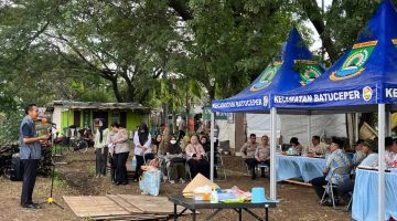 Petani bersama jajaran Pemkot Tangerang dan Polsek Batuceper melakukan penanaman jagung massal di lahan pertanian Kecamatan Batuceper sebagai upaya memperkuat ketahanan pangan daerah.