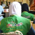 Puluhan orang tua siswa mengikuti pelatihan pengolahan pangan sehat berbasis B2SA yang digelar DKP Kota Tangerang di SMPN 1 Tangerang.