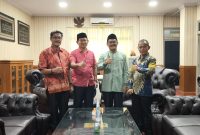 Rektor UIN Banten Prof Muhammad Ishom saat menerima audiensi alumni lintas generasi membahas legalitas Ikatan Alumni periode 2026–2029.
