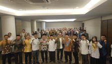 Rektor UIN SMH Banten Prof Muhammad Ishom saat menghadiri rapat koordinasi KKN Nusantara 2026 bersama perwakilan PTKIN se-Indonesia di Serang, Banten, Senin 11 Mei 2026