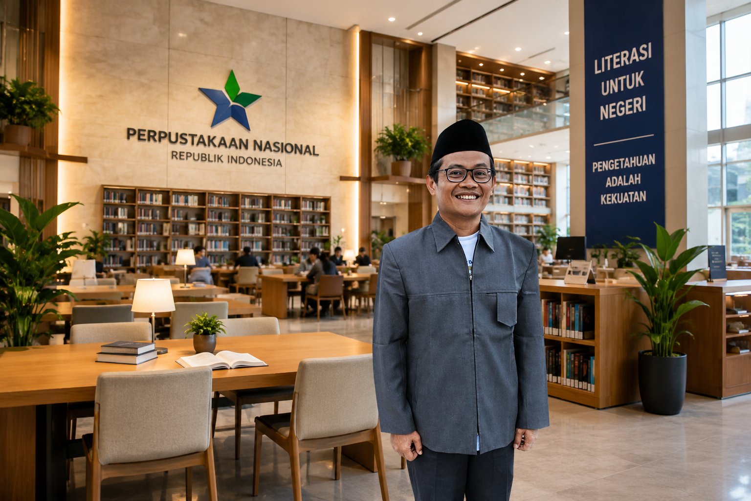 M. Ishom el Saha, Guru Besar dan Rektor Universitas Islam Negeri (UIN) Sultan Maulana Hasanuddin (SMH) Banten