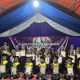 Para santri Pondok Pesantren Riyadul Awamil Bani Hidayat tampil memukau dalam rangkaian Ikhtifalan Fest 2026 di Kecamatan Tunjung Teja, Kabupaten Serang