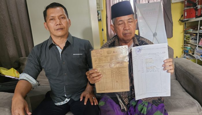 Sengketa lahan SDN Pematang 2 Kragilan di Kabupaten Serang memanas, Selasa, 12 Mei 2026