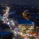 Suasana kawasan Pasar Lama Kota Tangerang yang ramai dikunjungi wisatawan saat libur panjang Iduladha 2026.