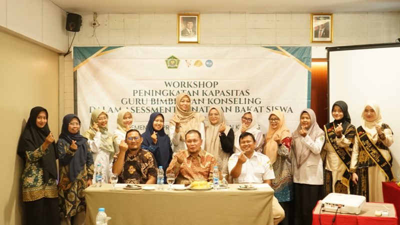 Suasana workshop asesmen minat dan bakat yang diikuti Guru BK se-Kabupaten Pandeglang di Horison Altama, Rabu, 6 Mei 2026