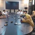 Rapat koordinasi BWI Kota Serang bersama Pemkot Serang dan Kementerian Agama membahas pengembangan wakaf produktif di kawasan Kasemen, Selasa, 26 Mei 2026.