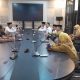Rapat koordinasi BWI Kota Serang bersama Pemkot Serang dan Kementerian Agama membahas pengembangan wakaf produktif di kawasan Kasemen, Selasa, 26 Mei 2026.