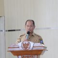 Wakil Bupati Serang Muhammad Najib Hamas saat memberikan pernyataan terkait kasus dugaan korupsi dana desa di Desa Petir, Kabupaten Serang.