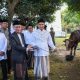 Wakil Gubernur Banten Achmad Dimyati Natakusumah menyerahkan hewan kurban secara simbolis di Masjid Raya Al Bantani, KP3B Kota Serang, menjelang Hari Raya Idul Adha 1447 Hijriah.