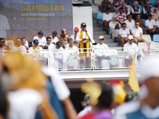Ribuan Pelajar Kota Tangerang Ramaikan Stadion Benteng Reborn, Ajang O2SN hingga FLS3N Jadi Panggung Prestasi dan Inovasi Digital