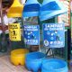Aktivitas pengolahan sampah daur ulang di Bank Sampah 102, Kelurahan Cibodasari, Kota Tangerang, yang mengubah limbah rumah tangga menjadi produk kreatif bernilai ekonomi.