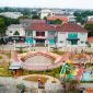Suasana Alun-alun Pondok Ranji di Kecamatan Ciputat Timur yang kini menjadi ruang publik baru dan pusat aktivitas warga Tangerang Selatan.