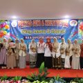 Anak-anak Daycare UIN Sultan Maulana Hasanuddin Banten menampilkan berbagai pertunjukan seni dalam peringatan hari jadi pertama daycare di Multifunction Hall