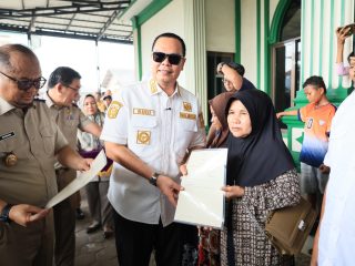 PTSL 2026 Kota Serang Tembus 512 Sertifikat, Budi Rustandi Pastikan Langsung Sampai ke Warga