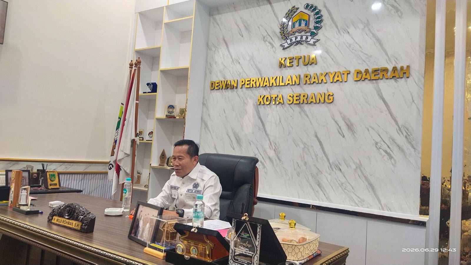 Ketua DPRD Kota Serang