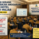 Ilustrasi kegiatan rapat atau forum pemerintah daerah di sebuah hotel. Pemkab Serang mengalokasikan anggaran belanja sewa hotel sebesar Rp8,31 miliar dalam APBD 2026 yang tersebar pada 113 paket kegiatan di berbagai OPD.