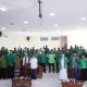 Ketua DPW PPP Banten bersama jajaran DPC PPP Kabupaten Lebak dan peserta Muscab X berfoto usai pelaksanaan musyawarah yang berlangsung tertib di Aula BPMP Provinsi Banten.