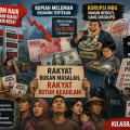 Opini Ketika Negara Sibuk Menghitung Angka, Rakyat Menghitung Sisa Uang ditulis oleh Taufik Hidayat, senior advisor GUSDURian Serang Raya, Presidium Forum Komunikasi Pemuda Lintas Iman (FOKAPELA) Banten, dan IKA PMII UIN SMH Banten