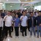 Peserta pelatihan produksi konten digital yang digelar Diskominfo Kota Tangerang Selatan mengikuti sesi materi tentang strategi membangun audiens dan monetisasi konten di Paku Jaya, Serpong Utara.