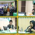 Rektor UIN SMH Banten Prof Muhammad Ishom bersama tim asesor Lamdik dan jajaran pimpinan kampus saat pembukaan asesmen lapangan Program Studi PIAUD di Aula Fakultas Tarbiyah dan Keguruan