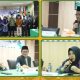 Rektor UIN SMH Banten Prof Muhammad Ishom bersama tim asesor Lamdik dan jajaran pimpinan kampus saat pembukaan asesmen lapangan Program Studi PIAUD di Aula Fakultas Tarbiyah dan Keguruan