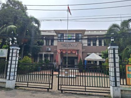 Suasana kawasan Kelurahan Kedaung Wetan, Kecamatan Neglasari, Kota Tangerang, yang menyimpan jejak sejarah pelarian etnis Cina Benteng pada abad ke-18.