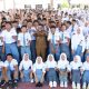 Siswa SMA di Provinsi Banten mengikuti kegiatan belajar mengajar setelah Program Sekolah Gratis resmi berjalan dan memperluas akses pendidikan di sekolah swasta.