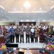 Wakil Wali Kota Tangerang Maryono saat menerima peserta Pelatihan Kepemimpinan Administrator Kementerian Ketenagakerjaan RI yang melakukan studi lapangan terkait penerapan merit system dan inovasi pelayanan publik di Kota Tangerang.