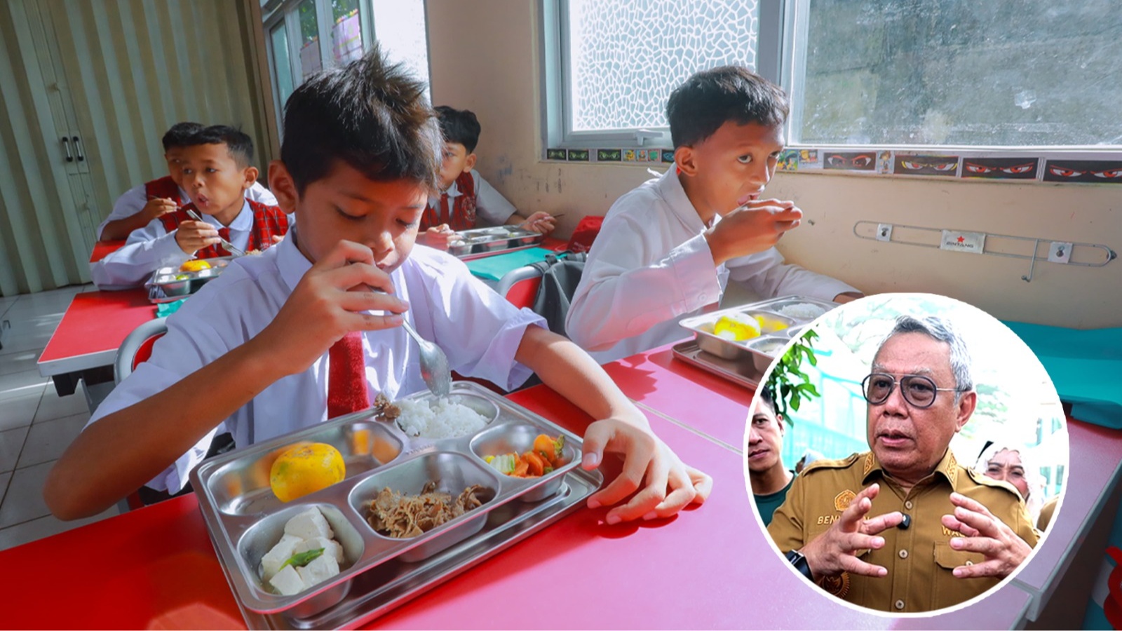 Wali Kota Tangerang Selatan Benyamin Davnie menegaskan pentingnya pemenuhan gizi anak sebagai fondasi pembangunan sumber daya manusia melalui Program Makan Bergizi Gratis