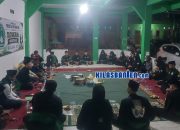 Rangkaian Prosesi pengukuhan 11 santri Pondok Pesantren Al-Fathaniyah sebagai anggota baru Pagar Nusa Rayon Al-Fathaniyah di Kota Serang, Minggu (19/7/2026). Pengurus PCNU Kota Serang menekankan pentingnya menjaga akhlak, marwah pesantren, dan nilai-nilai kebangsaan. (Redaksi Kilas Banten)