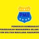 Bendera Pergerakan Mahasiswa Islam Indonesia (PMII) Komisariat UIN Sultan Maulana Hasanuddin Banten. (Redaksi Kilas Banten)
