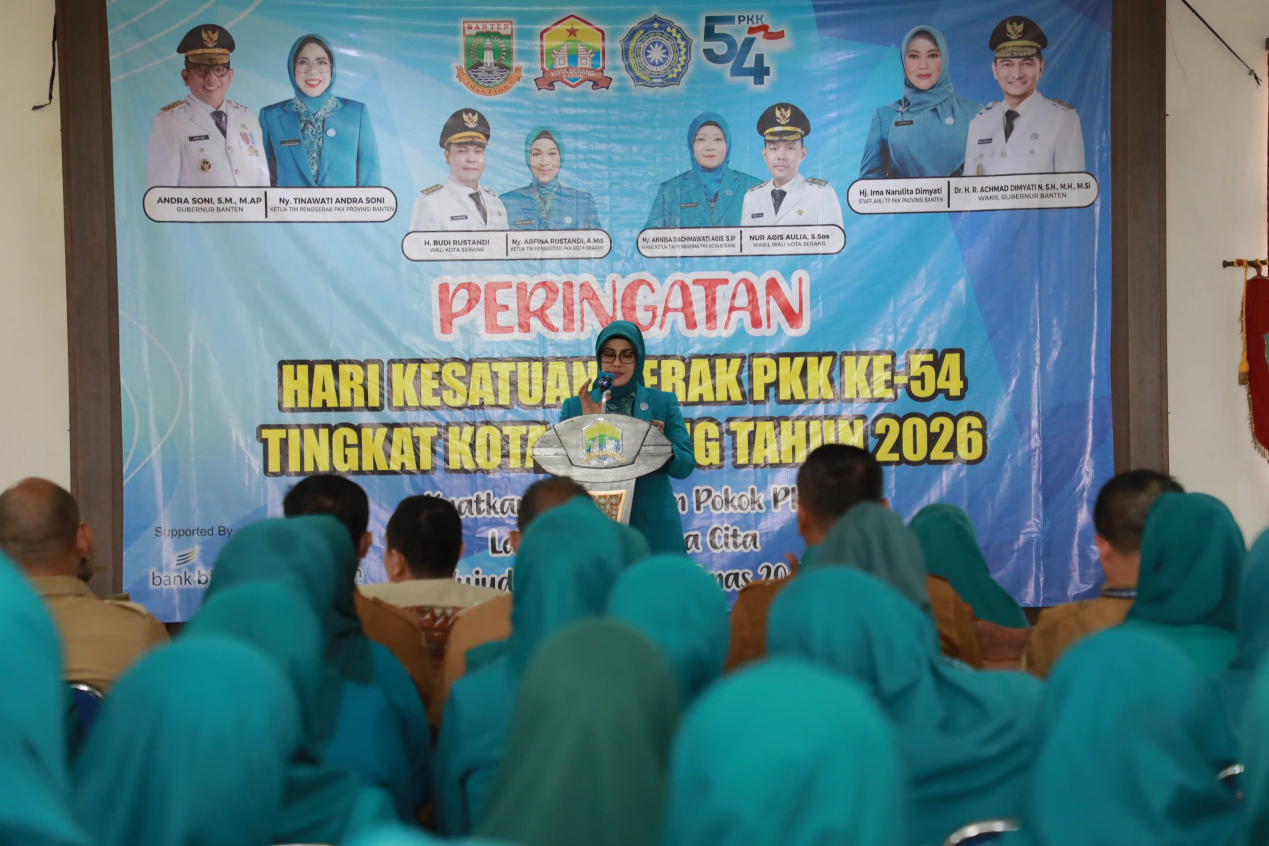 Ketua TP PKK Kota Serang Arfina Rustandi
