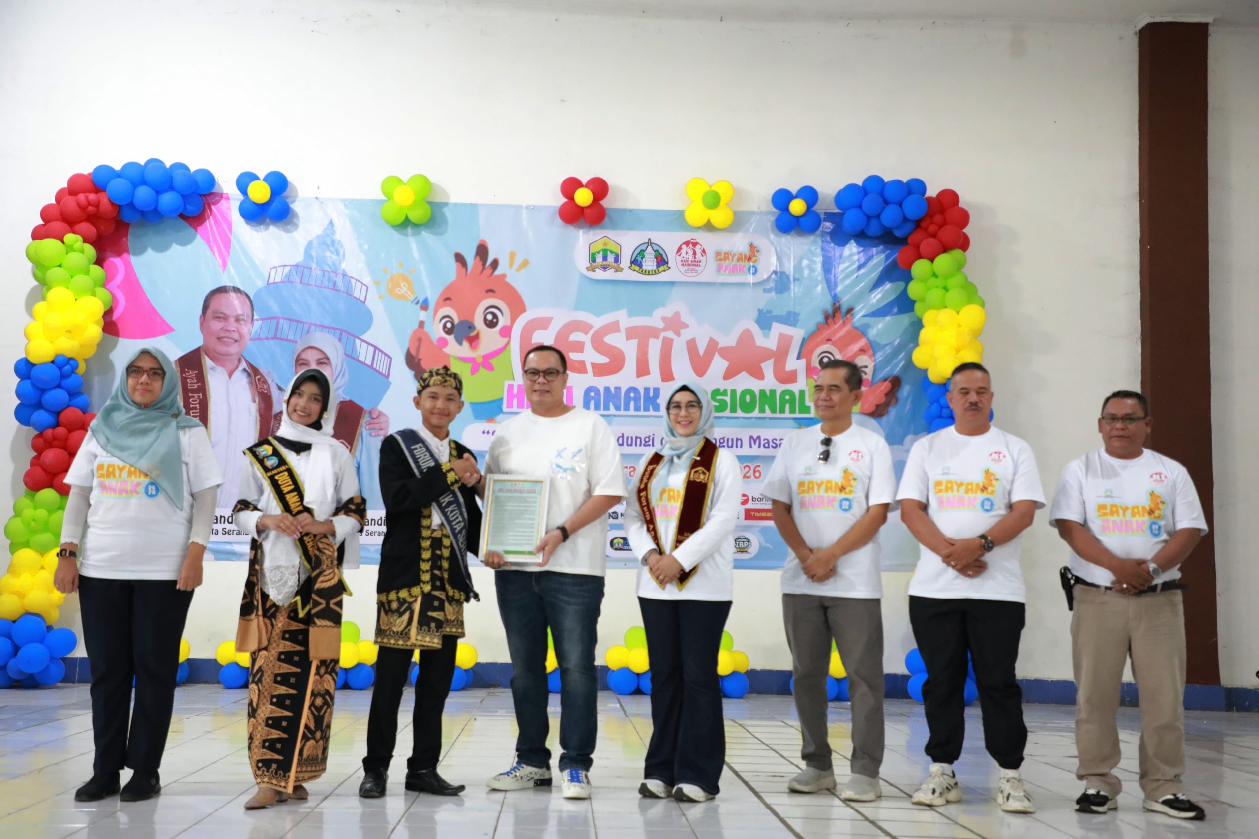 Pemkot Serang menyampaikan pentingnya kolaborasi keluarga, sekolah, masyarakat, dan pemerintah dalam perlindungan anak.