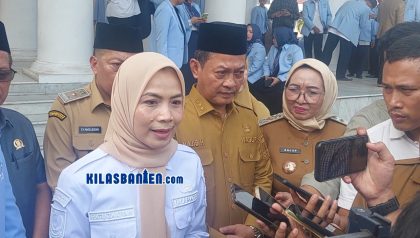 Jadwal Bupati Serang Ratu Rachmatuzakiyah menghadiri kunjungan kerja Komisi II DPR RI di Pendopo Gubernur Banten, sementara Wakil Bupati Muhammad Najib Hamas memimpin rapat strategis sektor pendidikan di Kabupaten Serang.